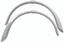 Kuryakyn Rear Fender Flares for Harley-Davidson Trikes Chrome Part 7214