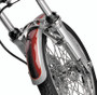 Kuryakyn Fork Skins for 2004 and Up Harley Davidson XL Models – Chrome Finish, Part #7202