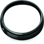 Kuryakyn 7-inch Headlight Trim Ring in Black for Harley Davidson Touring Models