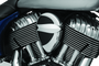 Kuryakyn John Shope Series Chrome Vantage Horn Cover for Indian Big Twins