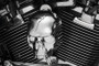 Kuryakyn Skull Horn Cover 2017 and Up with Waterfall Style Horn - Chrome Finish