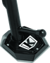 The Lodestar Kickstand Shoe helps eliminate potential tip-overs when parked on soft or uneven surfaces, and it can also be utilized as a tire bead-breaking tool in a pinch.
<ul>
  <li>The CNC-machined 6061 aluminum (top) and laser-cut stainless st...