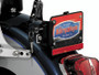 Kuryakyn License Plate Helmet Lock with Mount – Black