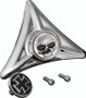 Kuryakyn License Plate Mounting Hole Covers Zombie Chrome Part 3158