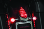 Kuryakyn Rear Turn Signal and License Plate Mount for Indian Motorcycles – Chrome (Part #3128)