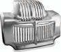 Kuryakyn Oil Cooler Cover for Harley Davidson Touring Models (2011-2013) - Chrome