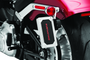 Kuryakyn Nova Side Mount License Plate Frame for Harley Davidson Models - Gloss Chrome Part 3141