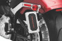 Kuryakyn Nova Side Mount License Plate Frame for Harley Davidson Models - Gloss Chrome Part 3141