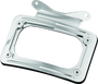 Kuryakyn Curved License Plate Mount for Harley Davidson Street Glide and Road Glide (Chrome)