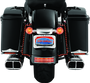 Kuryakyn Curved License Plate Mount for Harley Davidson Street Glide and Road Glide (Chrome)
