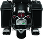 Kuryakyn Curved License Plate Mount for Harley Davidson Street Glide and Road Glide (Chrome)