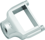 Kuryakyn Side Mount License Plate Holder Clamp for Harley-Davidson XL Models (1986-2022) - Chrome Finish