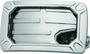 Kuryakyn Nova Curved Horizontal Mount Side License Plate Holder Chrome Part 3192