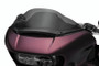 Kuryakyn Windshield Center Trim for Harley Davidson Road Glide Models – Gloss Black Finish, Part #2635