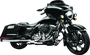 Kuryakyn Smooth Windshield Trim for Harley Davidson Touring Models (2008-2011) - Gloss Black