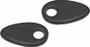 Kuryakyn Fender Strut Cover Plates for Harley-Davidson Softail, Dyna & Sportster Models - Part 2578