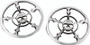 Kuryakyn Zombie Speaker Grill for 14-Up Harley-Davidson Touring Models with Chrome Finish