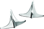 Kuryakyn Rear Fender Accents Leading Edge Chrome for Harley Davidson Tri Glide Ultra and Street Glide Trike