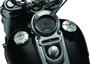 Kuryakyn Zombie Fuel & Battery Gauge Chrome - Part #7357