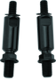 Kuryakyn Raised Mirror Mount Adapters for Indian, Victory & Metric Models – Gloss Black Part 1892