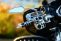Kuryakyn Raised Mirror Adaptors for Metric Models (Excluding Yamaha) Chrome Part 1713