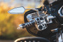 Kuryakyn Raised Mirror Adaptors for Metric Models (Excluding Yamaha) Chrome Part 1713