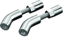 Kuryakyn Mirror Stem 3-inch Outward Extenders Chrome for Powersports