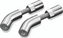 Kuryakyn Mirror Stem 3-inch Outward Extenders Chrome for Powersports