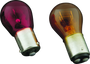 Kuryakyn Incandescent Turn Signal 1156 Bulb in Red - Durable OEM Replacement for Powersports Vehicles