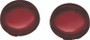 Kuryakyn Bullet Style Lens Red for Harley-Davidson Turn Signals - Part #2878