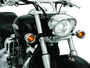 Kuryakyn Deep Dish Bezels with Smoke Lenses for Kawasaki and Honda Cruiser Models – Part Number 2270