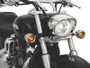 Kuryakyn Deep Dish Bezels with Smoke Lenses for Kawasaki and Honda Cruiser Models – Part Number 2270