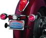 Kuryakyn Deep Dish Bezels with Red Lenses for Honda VTX1800 and Kawasaki Vulcan 2000
