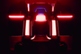 Kuryakyn Tracer LED Taillight with License Light for Harley Davidson Touring Models
