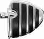 Kuryakyn ISO Wing Mini Boards with Male Mount Adapter in Chrome – Durable Powersports Footrests