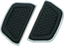 Kuryakyn Hex Passenger Board Inserts Chrome for Harley Davidson Touring Models Part #5902