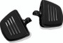 Kuryakyn Premium Mini Boards with Male Mount Adapters - Black (Part Number 7578)