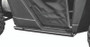 Kuryakyn Takrak Nerf Bars for Polaris Ranger 1000 - Black Steel Side Protection