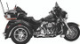 Kuryakyn Knock-Off Center Caps for Harley Davidson Trikes - Chrome, Part Number 1243