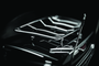 Kuryakyn Multi-Rack Adjustable Trunk Luggage Rack for Honda Gold Wing and GL1500 - Chrome