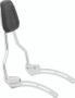 Kuryakyn Sissy Bar for Indian Scout Chrome - Durable All-Steel Construction with Cushioned Backrest