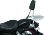 Kuryakyn Sissy Bar for Dyna Chrome Part 6583 – Durable Steel Construction with Removable Backrest Pad