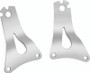 Kuryakyn Fixed Mounts Multi-Purpose Driver & Passenger Backrest for Harley Touring Models (Part #1662) in Chrome