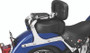 Kuryakyn Fixed Mounts for Multi-Purpose Backrest Chrome – Versatile Passenger and Luggage Rack System for Harley Davidson Softail Models