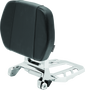 Kuryakyn Neo Driver & Passenger Backrest with Luggage Rack – Chrome Part #5746