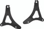 Kuryakyn Fixed Mounts Multi-Purpose Driver & Passenger Backrest for 2014-2022 Harley Touring Models in Black - Part No. 7087