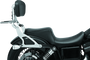 Kuryakyn Fixed Mounts Multi-Purpose Driver and Passenger Backrest with Luggage Rack for Harley Dyna Models 2006-2017
