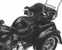Kuryakyn Stealth Passenger Armrests for Harley Davidson Touring Models (2002-2013) - Chrome