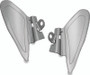Kuryakyn Saddle Shields Heat Deflectors for 2014 & Up Indian Motorcycle Models, Smoke - Part #7181