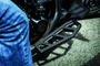 Kuryakyn Riot Brake Pedal Pad for FL Models – Rugged Aluminum Construction with Traction-Enhanced Surface